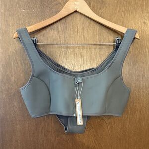 NWT SKIMS Bikini Set Cement Color Swim Top & Bottom Womens XL